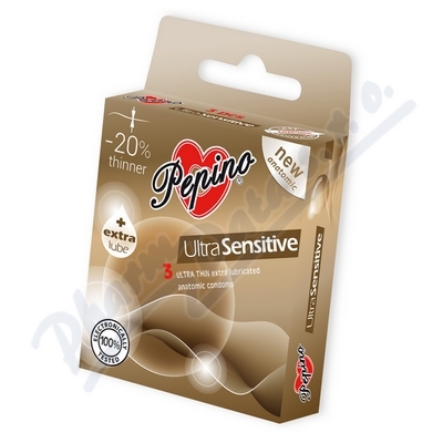 Pepino prezervativ Ultra Sensitive 3ks