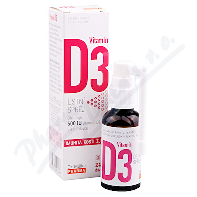 Vitamin D3 ústní sprej 30ml Dr.Müller