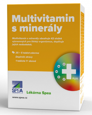 SPEA Multivitamin s minerály 42 složek 40 tbl.