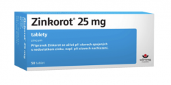 Zinkorot 25mg por.tbl.50
