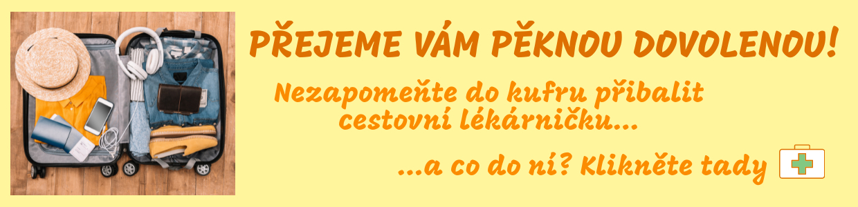 Cestovní lékárnička 2024